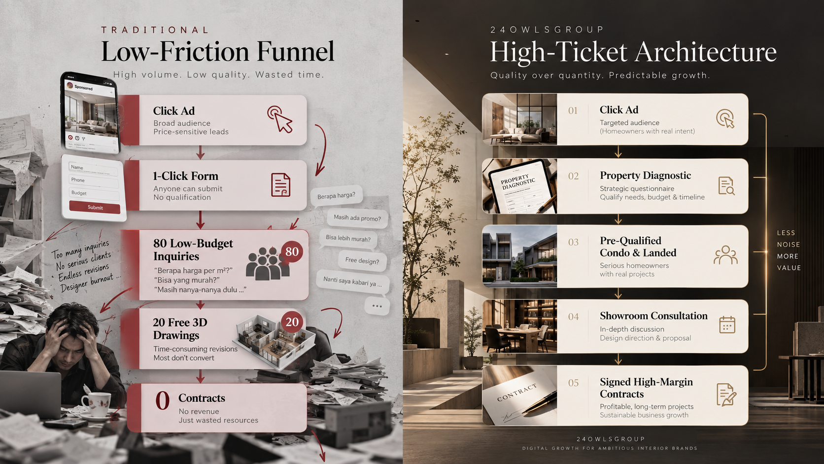Digital Marketing for Singapore Interior Designers: The $150k+ Contract Pipeline Blueprint